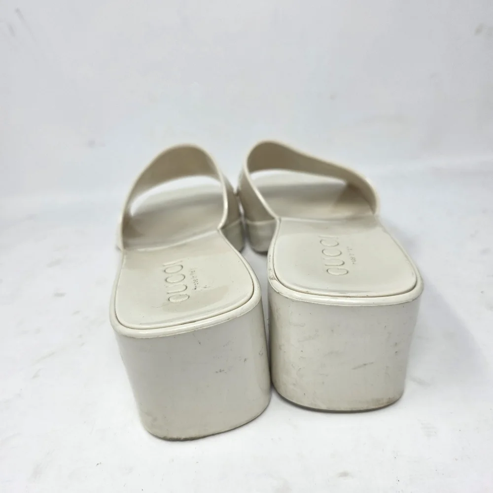 Gucci Cream Mules - Picture 6 of 10